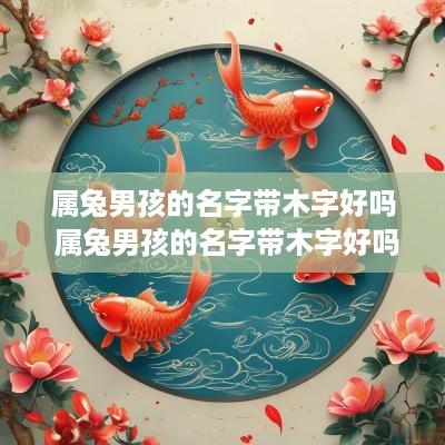 属兔男孩的名字带木字好吗 属兔男孩的名字带木字好吗怎么取