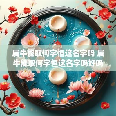 属牛能取何字恒这名字吗 属牛能取何字恒这名字吗好吗 属牛能取何字恒这名字吗 属牛能取何字恒这名字吗好吗