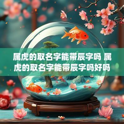 属虎的取名字能带辰字吗 属虎的取名字能带辰字吗好吗