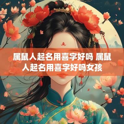 属鼠人起名用喜字好吗 属鼠人起名用喜字好吗女孩