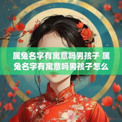 属兔名字有寓意吗男孩子 属兔名字有寓意吗男孩子怎么取