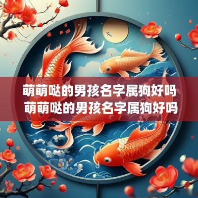 萌萌哒的男孩名字属狗好吗 萌萌哒的男孩名字属狗好吗怎么取
