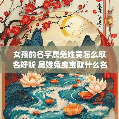 女孩的名字属兔姓吴怎么取名好听 吴姓兔宝宝取什么名字,女孩特别的