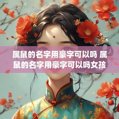 属鼠的名字用豪字可以吗 属鼠的名字用豪字可以吗女孩