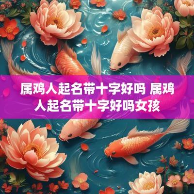 属鸡人起名带十字好吗 属鸡人起名带十字好吗女孩