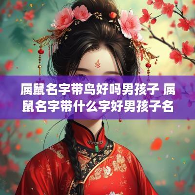 属鼠名字带鸟好吗男孩子 属鼠名字带什么字好男孩子名