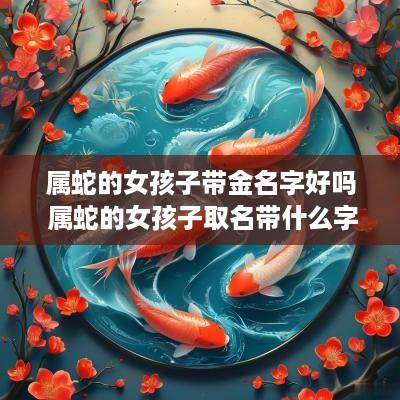 属蛇的女孩子带金名字好吗 属蛇的女孩子取名带什么字好