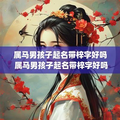 属马男孩子起名带梓字好吗 属马男孩子起名带梓字好吗