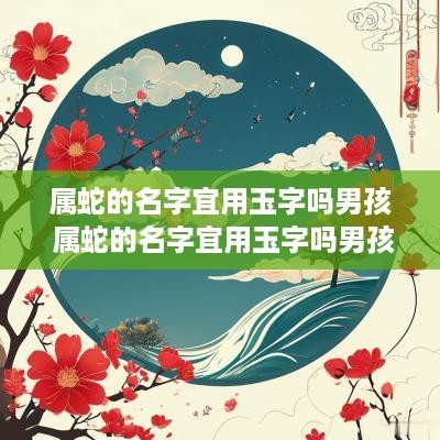 属蛇的名字宜用玉字吗男孩 属蛇的名字宜用玉字吗男孩怎么取