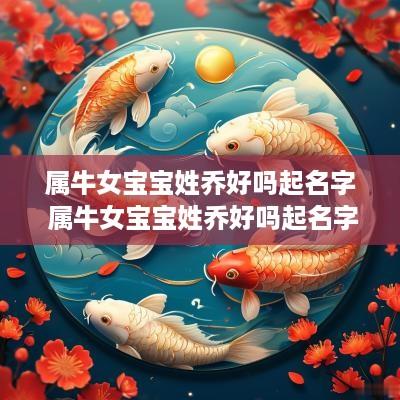 属牛女宝宝姓乔好吗起名字 属牛女宝宝姓乔好吗起名字大全