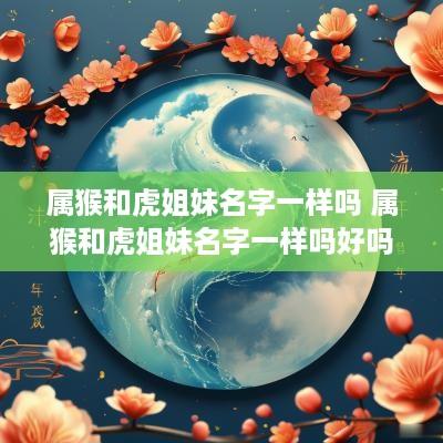 属猴和虎姐妹名字一样吗 属猴和虎姐妹名字一样吗好吗