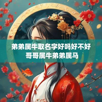 弟弟属牛取名字好吗好不好 哥哥属牛弟弟属马