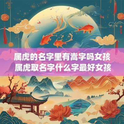 属虎的名字里有嵩字吗女孩 属虎取名字什么字最好女孩