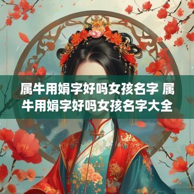 属牛用娟字好吗女孩名字 属牛用娟字好吗女孩名字大全