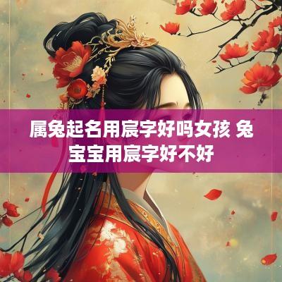 属兔起名用宸字好吗女孩 兔宝宝用宸字好不好