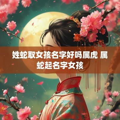 姓蛇取女孩名字好吗属虎 属蛇起名字女孩