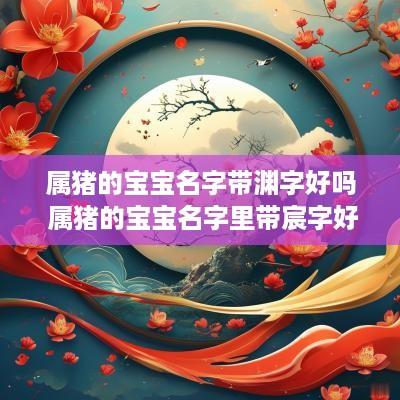 属猪的宝宝名字带渊字好吗 属猪的宝宝名字里带宸字好吗