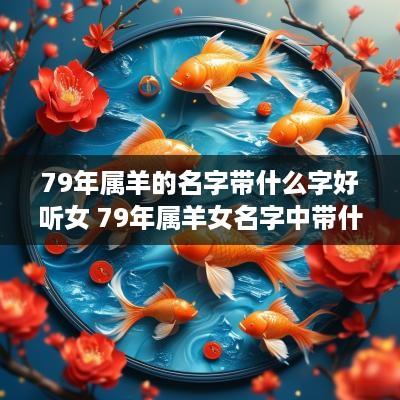 79年属羊的名字带什么字好听女 79年属羊女名字中带什么字好?