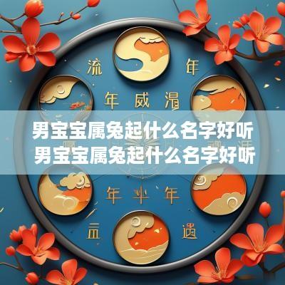 男宝宝属兔起什么名字好听 男宝宝属兔起什么名字好听点
