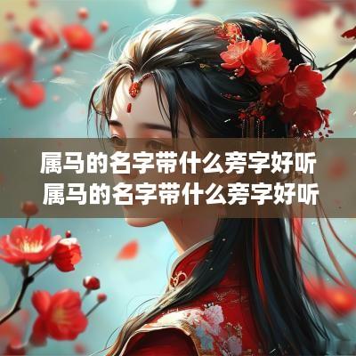 属马的名字带什么旁字好听 属马的名字带什么旁字好听点