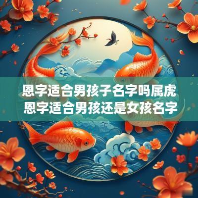 恩字适合男孩子名字吗属虎 恩字适合男孩还是女孩名字
