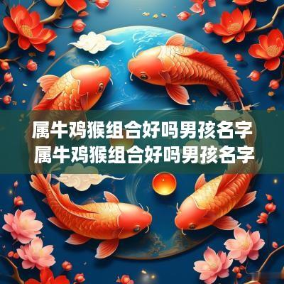 属牛鸡猴组合好吗男孩名字 属牛鸡猴组合好吗男孩名字叫什么