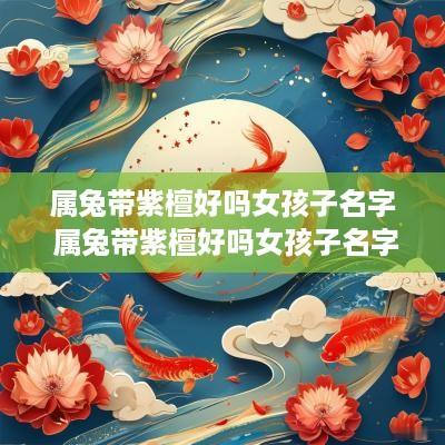 属兔带紫檀好吗女孩子名字 属兔带紫檀好吗女孩子名字叫什么
