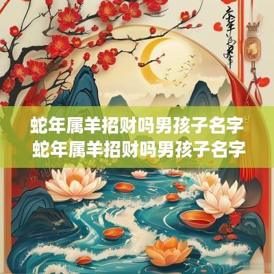 蛇年属羊招财吗男孩子名字 蛇年属羊招财吗男孩子名字怎么取