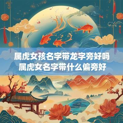 属虎女孩名字带龙字旁好吗 属虎女名字带什么偏旁好