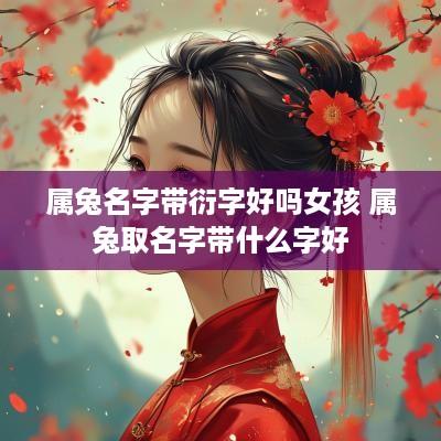 属兔名字带衍字好吗女孩 属兔取名字带什么字好