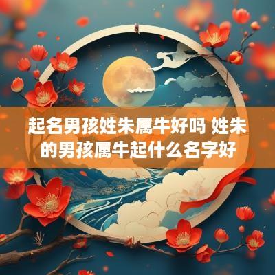 起名男孩姓朱属牛好吗 姓朱的男孩属牛起什么名字好