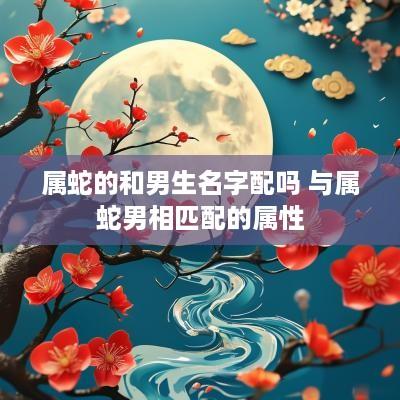 属蛇的和男生名字配吗 与属蛇男相匹配的属性