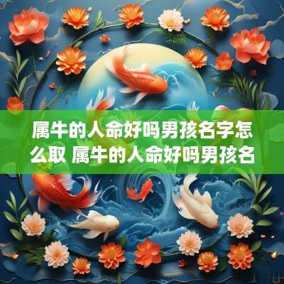属牛的人命好吗男孩名字怎么取 属牛的人命好吗男孩名字怎么取名