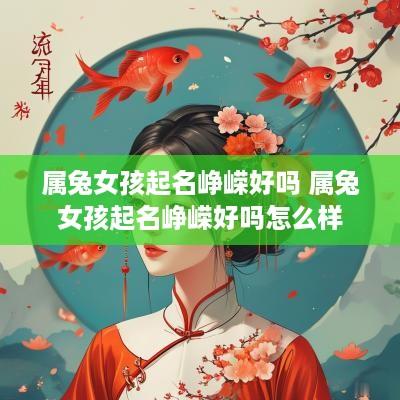 属兔女孩起名峥嵘好吗 属兔女孩起名峥嵘好吗怎么样