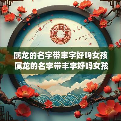 属龙的名字带丰字好吗女孩 属龙的名字带丰字好吗女孩怎么取