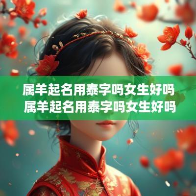 属羊起名用泰字吗女生好吗 属羊起名用泰字吗女生好吗怎么取名