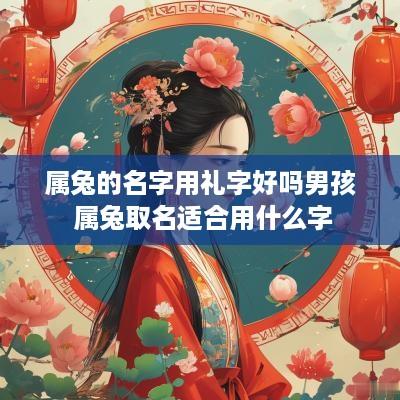 属兔的名字用礼字好吗男孩 属兔取名适合用什么字