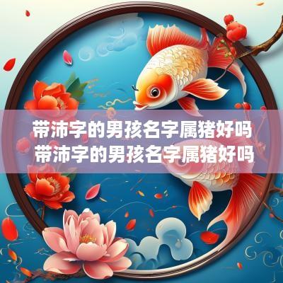 带沛字的男孩名字属猪好吗 带沛字的男孩名字属猪好吗