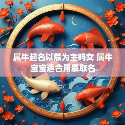 属牛起名以辰为主吗女 属牛宝宝适合用辰取名