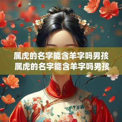 属虎的名字能含羊字吗男孩 属虎的名字能含羊字吗男孩怎么取 属虎的名字能含羊字吗男孩 属虎的名字能含羊字吗男孩怎么取