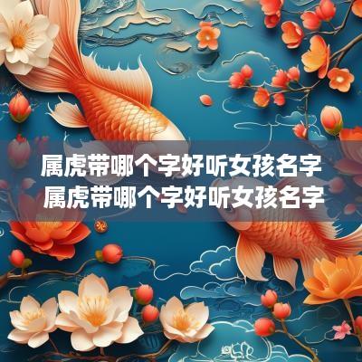 属虎带哪个字好听女孩名字 属虎带哪个字好听女孩名字大全