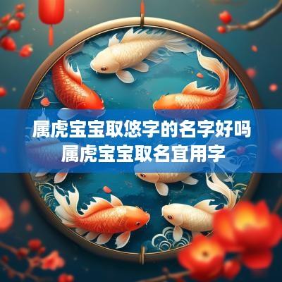 属虎宝宝取悠字的名字好吗 属虎宝宝取名宜用字