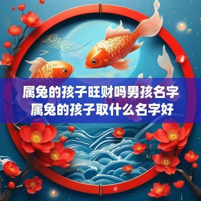属兔的孩子旺财吗男孩名字 属兔的孩子取什么名字好