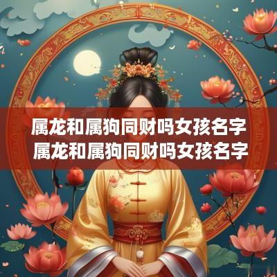 属龙和属狗同财吗女孩名字 属龙和属狗同财吗女孩名字怎么取