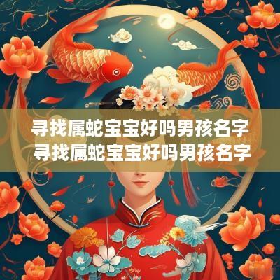 寻找属蛇宝宝好吗男孩名字 寻找属蛇宝宝好吗男孩名字大全