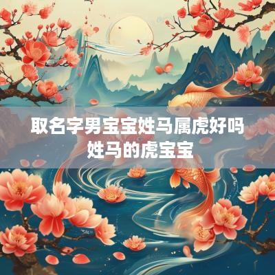 取名字男宝宝姓马属虎好吗 姓马的虎宝宝