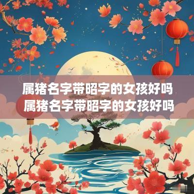 属猪名字带昭字的女孩好吗 属猪名字带昭字的女孩好吗