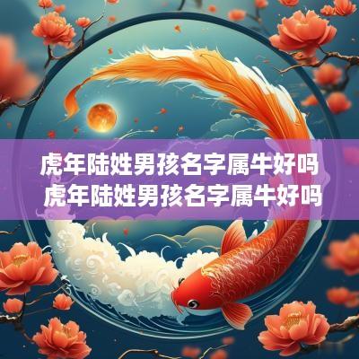蛇年陆姓男孩名字属牛好吗 蛇年陆姓男孩名字属牛好吗还是属兔