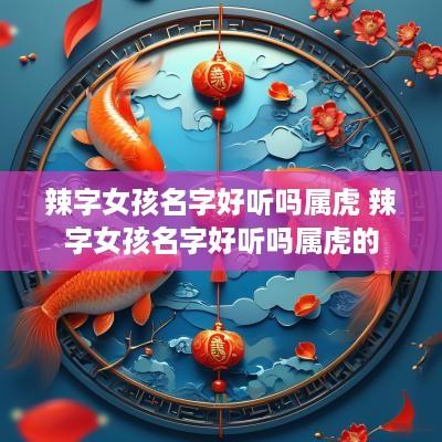 辣字女孩名字好听吗属虎 辣字女孩名字好听吗属虎的