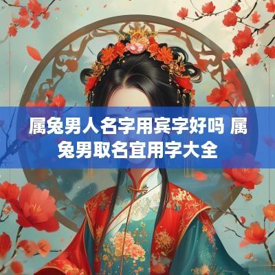 属兔男人名字用宾字好吗 属兔男取名宜用字大全